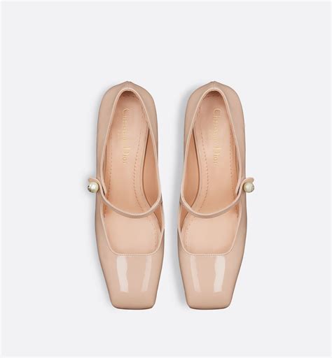 Jolie Dior Pump Nude Patent Calfskin 